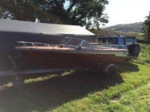 sorcerer speed boat classic on trailer