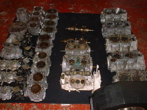 SEADOO ENGINES,CASES,CRANKS,HEADS,BARRELS,CARBS,JETSKI,951cc,800cc,BOMBARDIER.