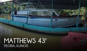 1965 Matthews 43 Flushdeck