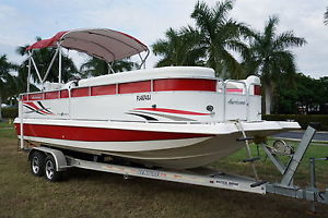 2011 Hurricane 236 FUNDECK Fish and Ski pontoon CHAPARRAL Deck SEA RAY