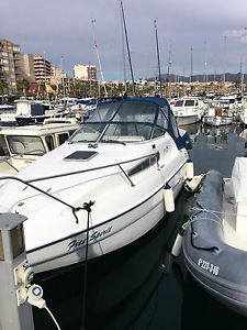 OFFERS OVER £16,000 -CABIN CRUISER-SEALINE S24 /Twin Axle Trailer *SPAIN*