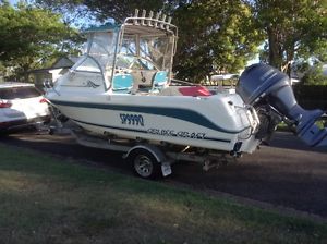 Cruise Craft 550 Explorer 130 yamaha four stroke -93 hours