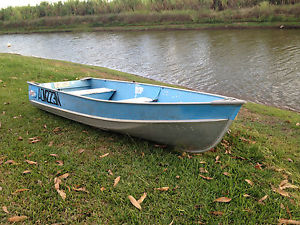 Boat Tinnie 3.6 metre Alloy strong sturdy Volvo Penta ideal for car topper.