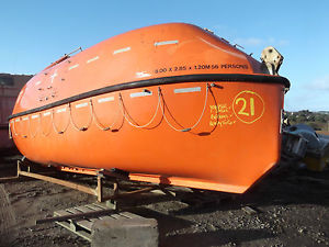 LIFEBOAT LIVABOARD,8M,NICE ONE,HUGE INSIDE,BOAT No(21).