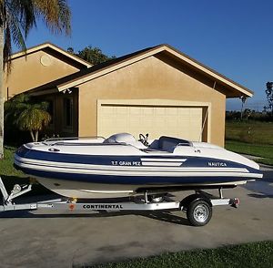 2007 Nautica 16 ft Inflatable Boat Rib Jet Limited 4-Stroke Yamaha 165hp Motor