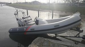 Rib Boat . 4.2 metre complete package.( New boat.)