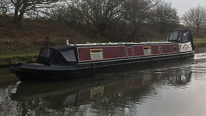 "Poop Deck Bar" 57ft Semi-Trad Narrow Boat Built By Herron Boat Builders