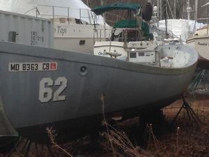 1964 navy whale boat 26ft