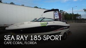 2012 Sea Ray 185 Sport