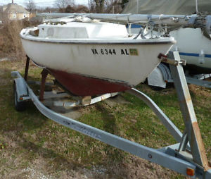 Hard-to-find Bristol! 19 Sailboat - Sailstar Corinthian w/Calkins Trailer