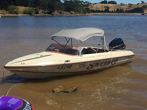 Caribbean Jaguar Ski Boat 1982 Water Skiing Biscuit Wakeboard Fishing Outboard