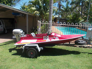 RACE boat j1 j2 j3 25hp class