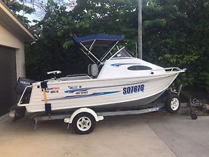 Quintrex Half Cab Aluminium Boat 490 Spirit