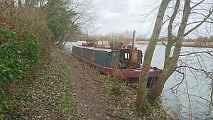 50 x 10,6 foot Widebeam Boat Liveaboard Narrowboat London