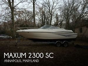 1999 Maxum 2300 SC Used