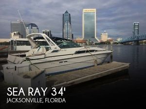 1988 Sea Ray 340 Express Cruiser Used