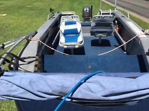 Stessco Aluminium boat 4.2 m