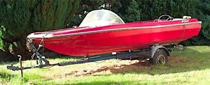 Plancraft Sceptre 14ft Speedboat Power Boat speed retro