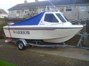 5.05m Warrior fishing boat and trailer