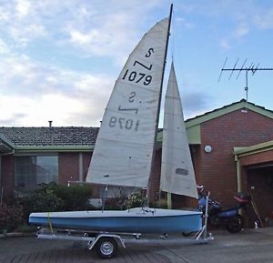 NS14 Yacht/ Dinghy w Registered Trailer