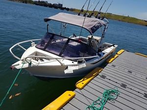 Awesome 4.2m Aluminium Stessco Skipper 40hp - 2005 model