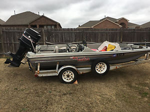 1986 Skeeter Fishing Boat 90hp and trailer