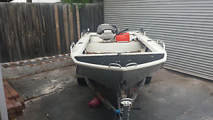 Fishing Boat & Trailer for Sale - 14' Savage Aluminium