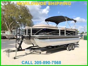 2014 SUN TRACKER REGENCY PARTY BARGE 220 XP3