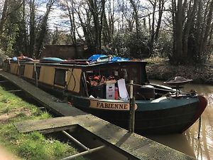 Mega Huge Widebeam Narrowboat project priced to sell 68ft x12"9 ft very rare siz