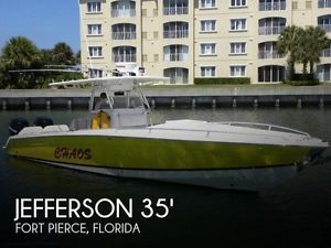 2007 Jefferson 35 Marlago FS35 Sport Cuddy Used