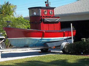 2015 Tugboat 16hp Diessel on Packer Bayou Trawler hull