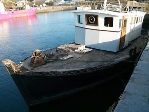 boat project pilot boat kelvin marine diesel spares or repair houseboat