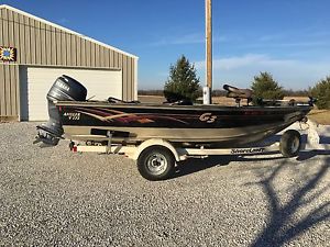 2007 G3 V172T Fishing Boat, 4-Stroke 75 HP Yamaha (ShoreLandr' EZ Load Trailer)