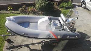 Rib Boat . 4.2 metre complete package.( New boat.)