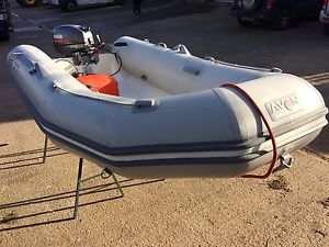 AVON ROVER 315 INFLATABLE RIB WITH YAMAHA 9.9HP OUTBOARD MOTOR USED