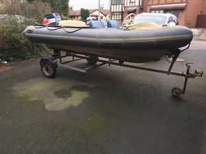 Avon Rib with trailer (4m) Project with 40hp Yamaha Outboard (2 stroke) engine