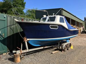 all-for-boats.com - COLVIC SEAWORKER 22 LAUNCH, CABIN FISHING BOAT