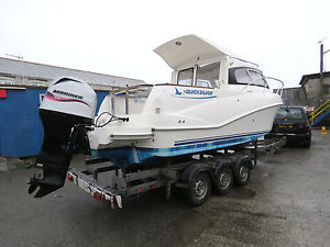 2009 QUICKSILVER 640 WEEKENDER.  SPORTSFISHER. NATIONAL DELIVERY.  MAY PX