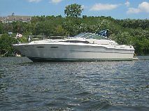 30ft Sea Ray 30DA Sundancer Twin 350 Mercrusier 10.5 Beam Onan Marine Generator