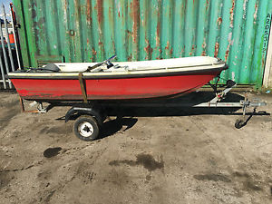 ORKNEY 315 DORY FISHING BOAT SPORTS DAY BOAT WITH TRAILER VERY NICE LITTLE BOAT