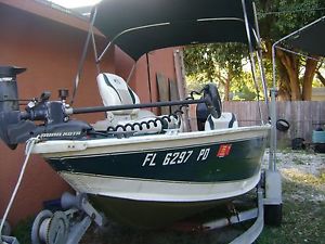 1999 smoker  craft 160 stinger