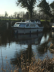 Seamaster 27Ft GRP Motor Canal Cruiser Boat on Lancaster Canal inc Mooring