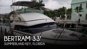 1987 Bertram 33 Sport Fisherman Used