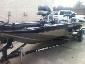 like new, very  low hours. 2008 Bass Tracker