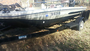 Ranger Bass boat with 115 hp Mercury outboard