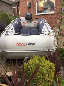 Inflatable Honwave T40-AE2 3.95M 25HP Yamaha Outboard Engine