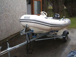 Avon 275 rib tender. 15hp four troke Suzuki