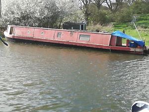 50ft narrow boat project