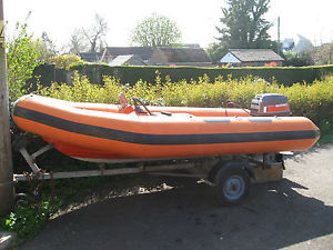 Rib Boat Narwhal 40Hp Mariner