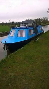 CANAL BOAT, ALL STEEL, 27 FOOT.CENTRE COCKPIT SPRINGER.